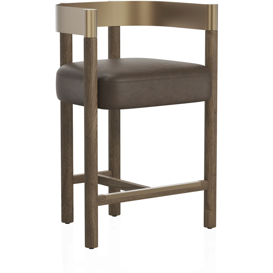 Manolo 35.25 inch Eglinton Espresso Counter Stool